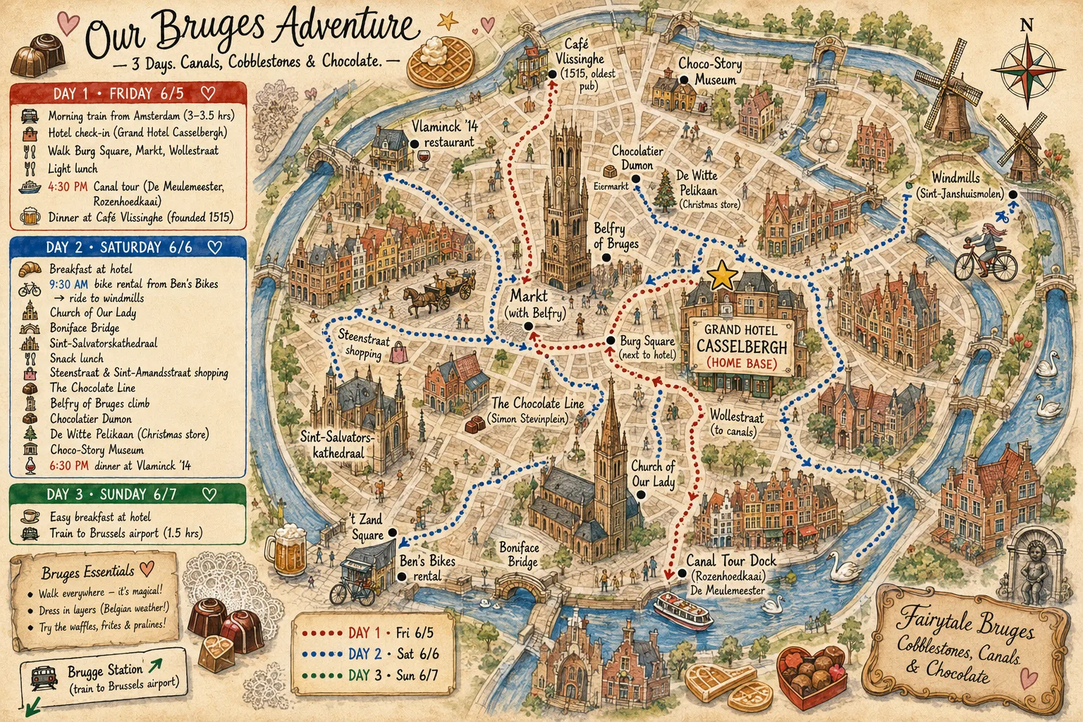 Our Bruges Adventure